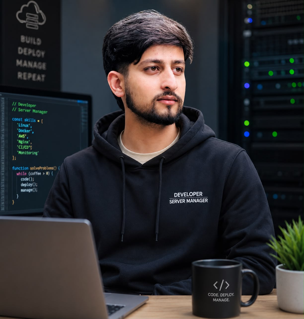 managing server at elyspace