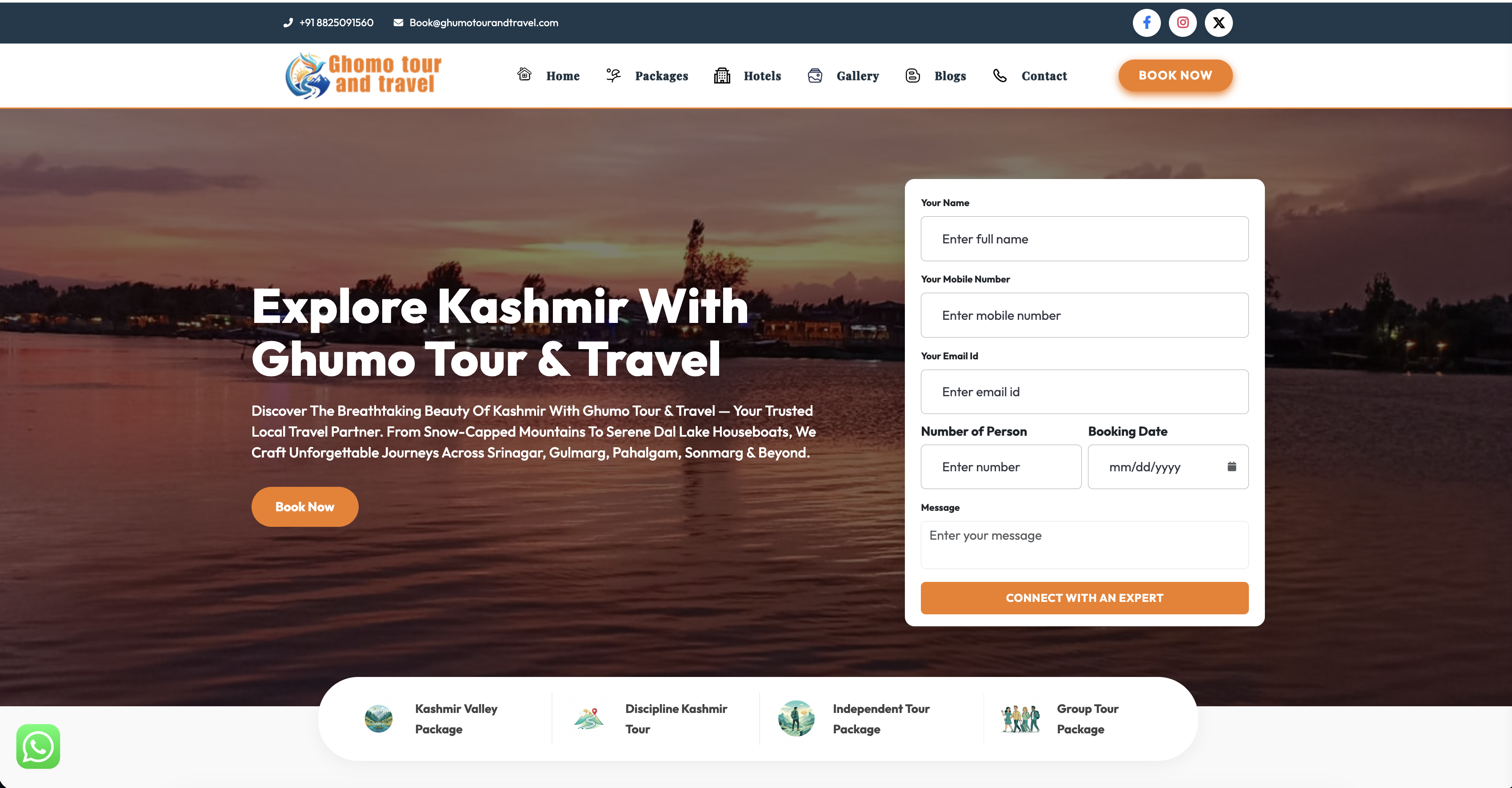 ghumotourandtravel.com